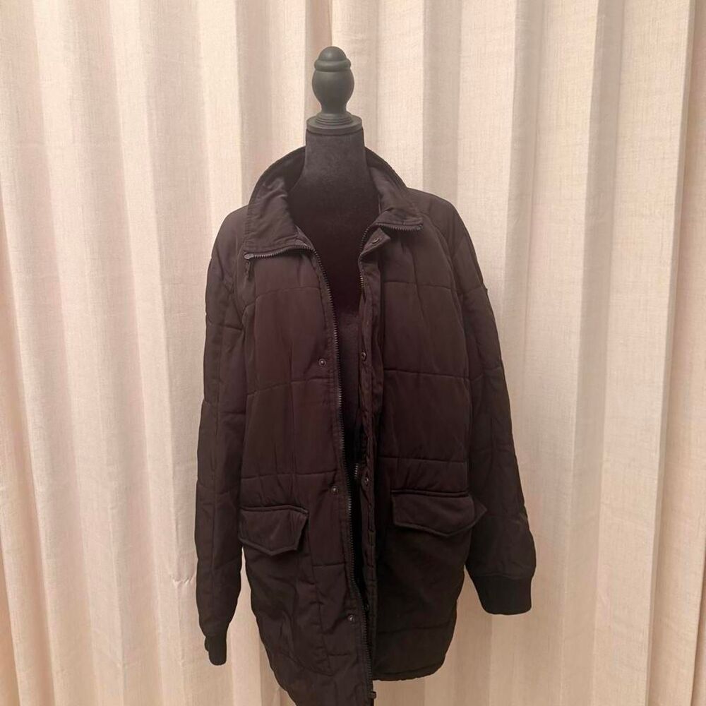 Guess Women's Black and Brown Jacket